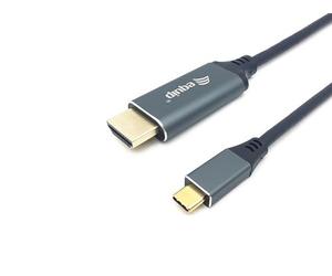 Equip 133416 cavo e adattatore video 2 m USB tipo-C HDMI tipo A (Standard) Grigio, Nero NEW