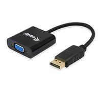 Equip 133435 cavo di interfaccia e adattatore DisplayPort VGA Nero