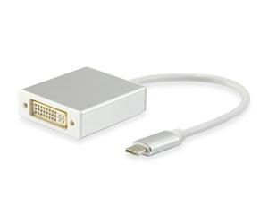 equip 133453 USB Type C DVI White Cable Interface/Gender Adapter - CABLE INTERFA
