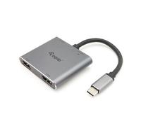 Equip 133484 hub di interfaccia USB 3.2 Gen 1 (3.1 Gen 1) Type-C 5000 Mbit/s Argento
