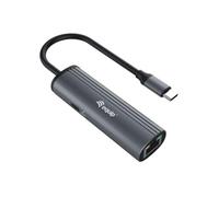 Equip 133486 hub di interfaccia USB tipo-C 1000 Mbit/s Nero, Grigio
