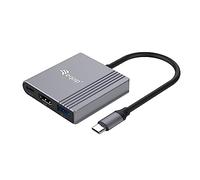 Equip 4k Usb-c To Hdmi/usb-a Adapter Argento