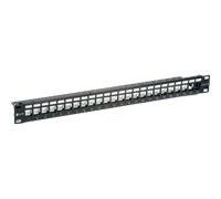Equip 24-Port Keystone Cat.6 Geschirmtes Patch Panel black Patch panel 769124