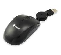 Equip 245103 - Mouse ottico da viaggio, colore: Nero