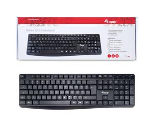 Equip 245215 Wired USB Keyboard, US/International Layout (QWERTY)