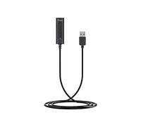 Equip 245321 Adattatore cavo audio USB-A 1 jack/USB, nero