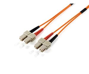 EQUIP 253332 CABLE DE FIBRA OPTICA 2 M OS2 SC AMARILLO