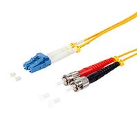 EQUIP 254235 CABLE DE FIBRA OPTICA 5 M OS2 LC ST AMARILLO