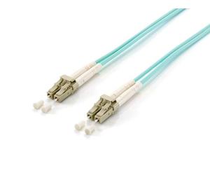 EQUIP 255419 CABLE DE FIBRA OPTICA 0,5 M OM3 LC TURQUESA