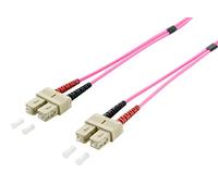 EQUIP 255525 CABLE DE FIBRA OPTICA 5 M OM4 SC VIOLETA