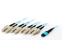 Equip Om4 Sc 10 M Fiber Optic Cable Oro