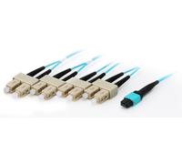 Equip Om4 Sc 10 M Fiber Optic Cable Oro