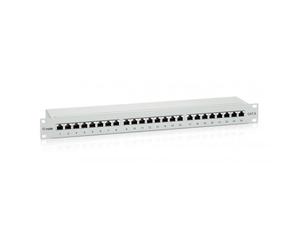 Equip 326324 pezzo di pannello 1U (Equip Patchpanel CAT6 24 Port lightgrey 19 [1