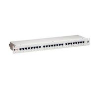 Equip 326324 RJ-45 Oro Cat6 Grigio Montaggio a rack 1U 24-Port Cat.6 Shielded