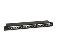 EQUIP 24-PORTS CAT.6 SHIELDED PATCH PANEL 326425