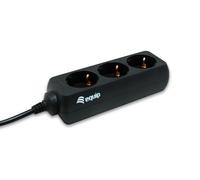 Equip 333280 prolunghe e multiple 1,1 m 3 presa(e) AC Nero NEW