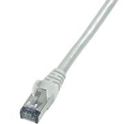 Equipaggia Cavo di Rete RJ45 S/FTP Schermato Halogen Free Cat.6 Bianco 1m