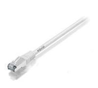 Equip Patchkabel RJ45 S/FTP Cat6 (SSTP) PIMF HF Polybeutel 7,50 m Weiß