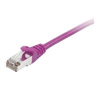 Equip 605554 RJ45 Cavo di rete, cavo patch CAT 6 S/FTP 5.00 m Violetto contatt
