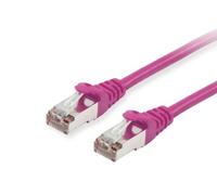 Equip 605556 cavo di rete Viola 10 m Cat6 S/FTP [S-STP] (Equip 605556 Patch Cable Cat.6 S/FTP HF purple 10m. [2Years warranty]) NEW