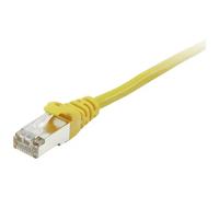 Equip Patchkabel RJ45 S/FTP Cat6 (SSTP) PIMF HF Polybeutel 15,00 m Gelb 15,00 Me