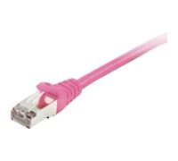 Equip Patchkabel RJ45 S/FTP Cat6 (SSTP) PIMF HF Polybeutel 5,00 m Pink 5,00 Mete