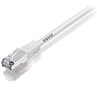 Equipaggia Cavo di Rete RJ45 S/FTP Platino Halogen Free Cat.6A Bianco 10m