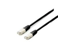 Equip 605690 cavo di rete Nero 1 m Cat6a S/FTP (S-STP) NEW