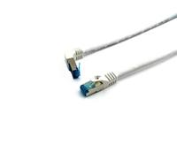 Equip 605801 - Cavo patch Cat.6A S/FTP ad angolo retto, 2 m, colore: Bianco