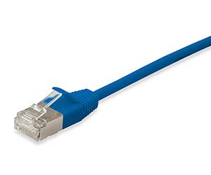 EQUIP 606138 CAT.6A F/FTP Slim Patch Cable 7.5 m Blue