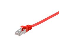 Equip 607626 CAT.6A U/FTP-FLACH-PATCHKABEL, 10,0 M, ROT