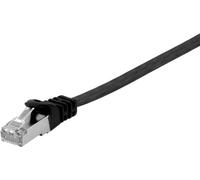 Equip 607697 cavo di rete Nero 0,5 m Cat6a U/FTP [STP] (Equip Patchkabel Cat6A U/FTP 2xRJ45)