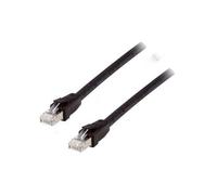 Equip 608050 cavo di rete Nero 1 m Cat8.1 S/FTP (S-STP) NEW