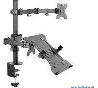 Equip 650119 supporto TV a schermo piatto 81,3 cm (32") Nero Scrivania NEW