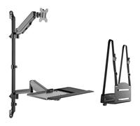 Equip 650170 Workstation per Monitor Singolo da 17''-32'' Montaggio a Parete