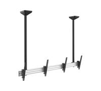Equip 650373 supporto per televisore 139,7 cm (55 ) Nero, Argento - Nouvo
