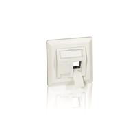Equip 760303 Placca copripresa e copri interruttori Bianco