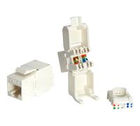 Equip 769216 RJ-45 LSA Bianco Cat.6 Unshielded Keystone Jack Toolfree White