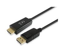 Equip 119391 Displayport Adapter HDMI M/M 3.0 m 4K/30Hz Black