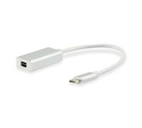 Equipaggia il cavo USB tipo C maschio a Mini DisplayPort femmina da 15 cm
