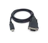 Equip Adattatore USB-C -> seriale RS232-DB9 St/St 1,50 m, nero