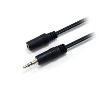 Equip Audiokabel 3.5mm St/Bu 2.50m Polybeut NUOVO
