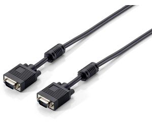 EQUIP CABLE SVGA M/M (D-SUB) 2 FERRITAS 1M NEGRO 118810