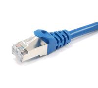 Equip Patchkabel RJ45 S/FTP Cat6 (SSTP) PIMF HF Polybeutel 7,50 m Blau 7,50 Mete