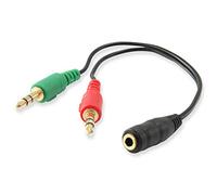 Equip Cavo audio Y femmina - > 2 x maschio