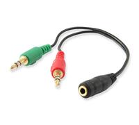Equip Cavo audio Y femmina - > 2 x maschio