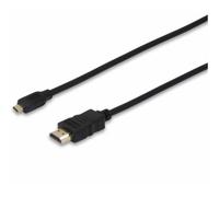 Equip 119308 cavo HDMI 2 m HDMI tipo A Standard HDMI tipo D Micro Nero