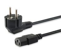 Equip Cavo di alimentazione IEC C13 a spina Schucko, 3 m, nero