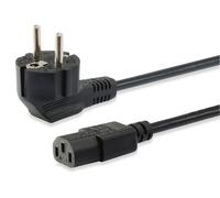 Equip Cavo di alimentazione IEC C13 a spina Schucko, 3 m, nero