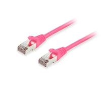 Equip Cavo patch Cat6A U/UTP, 2 x RJ45, 25 m, rosa